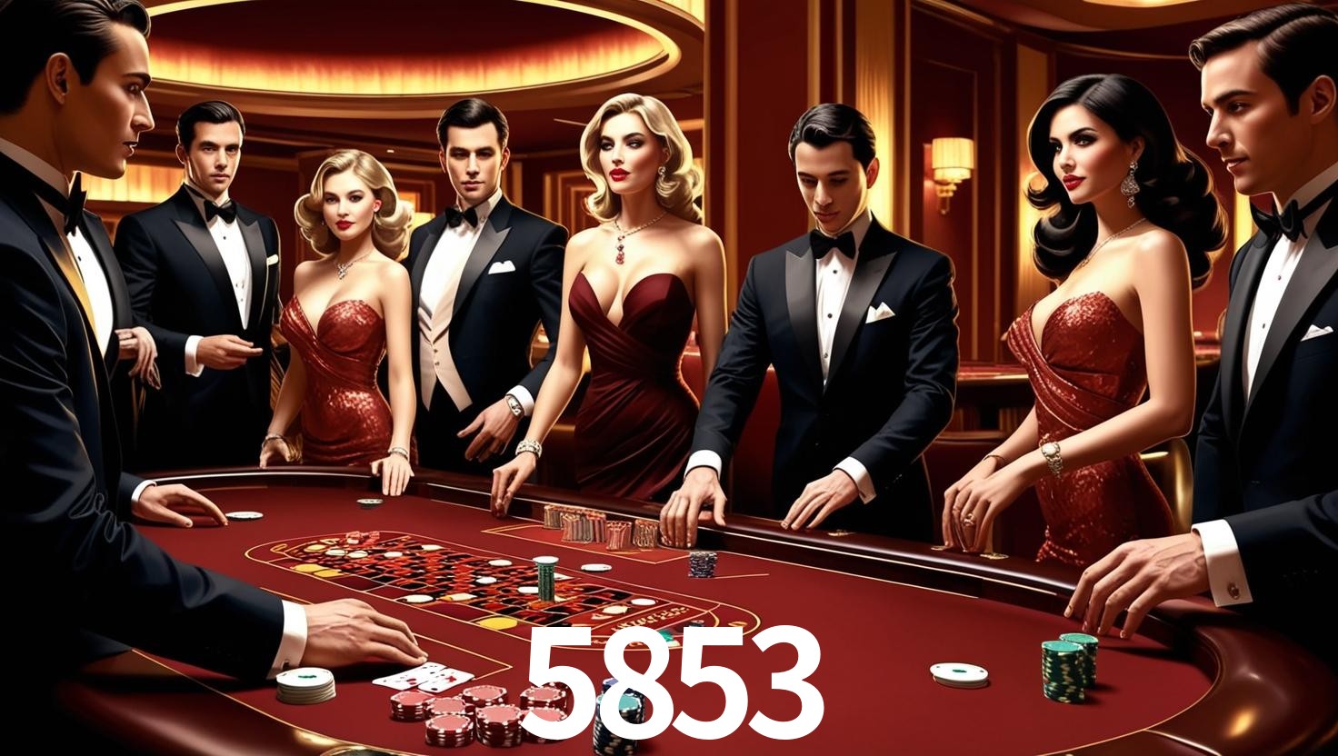 5853