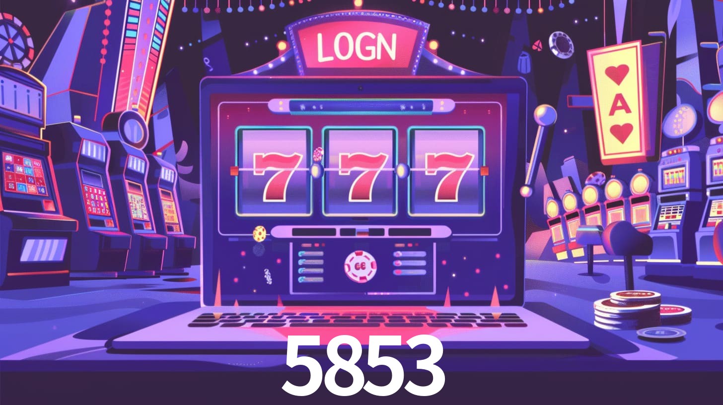 5853
